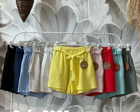 Cheesecloth Shorts